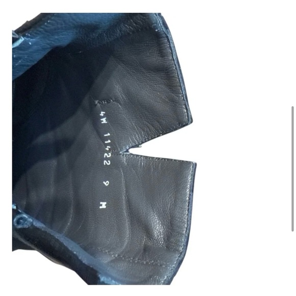 Stuart Weitzman Sync Gore-Tex Booties In Black Suede (Vintage) - Picture 5 of 9